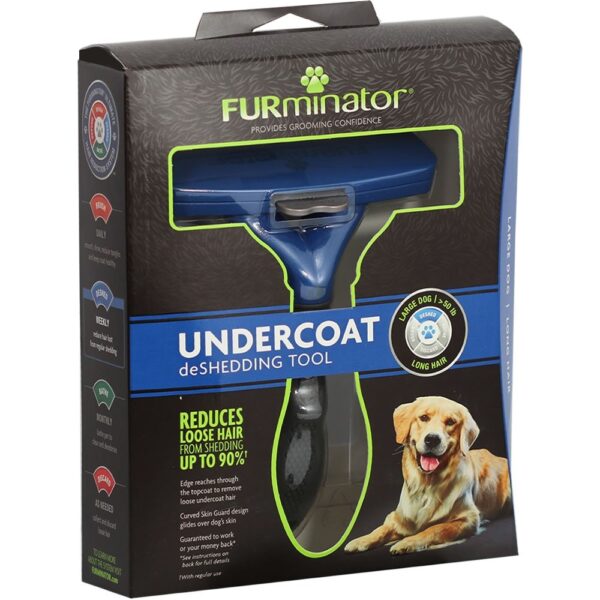 FURminator Cepillo Perro Grande de Pelo Largo - Imagen 1