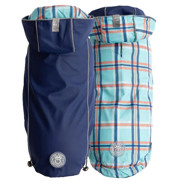 GFPet Impermeable Reversible Azul Large - Imagen 1