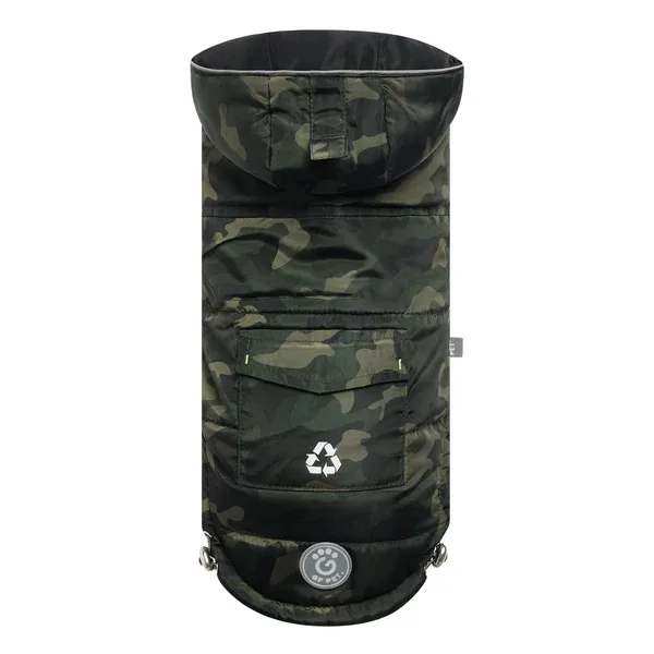 GFPet Parka Recycled Camuflaje Small - Imagen 1