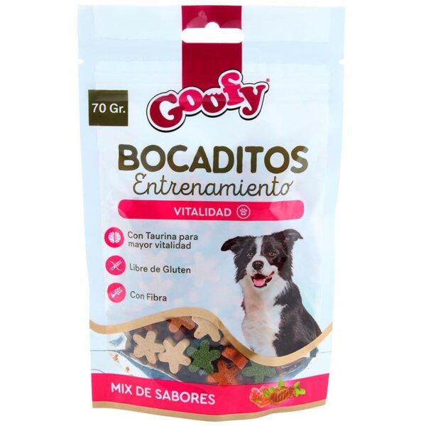 Goofy Bocaditos de Entrenamiento Perro 150gr - Imagen 1