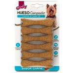 Goofy Hueso Compacto Raza Pequeña Perro 6 Und