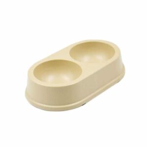 Hey Plato Ecologico Doble Bamboo Perros y Gatos 600ml