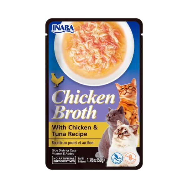 Inaba Churu Broth Pollo y Atun para Gato 50gr - Imagen 1