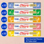 Inaba Churu Gato Mix Sabor Atun y Pollo 50 Tubos - Imagen 2