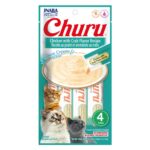 Inaba Churu Gato Sabor Pollo y Cangrejo 4 Tubos