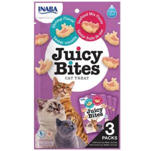 Inaba Juicy Bites Gato Sabor Camaron y Mariscos