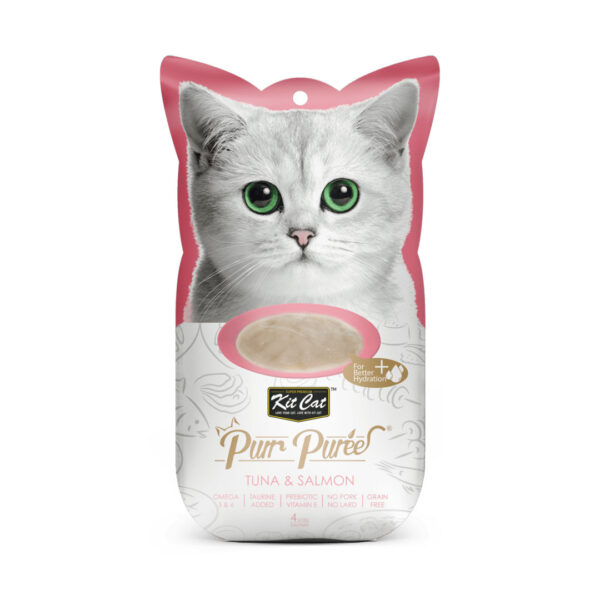 Kit Cat Purr Puree Atún y Salmón - Imagen 1