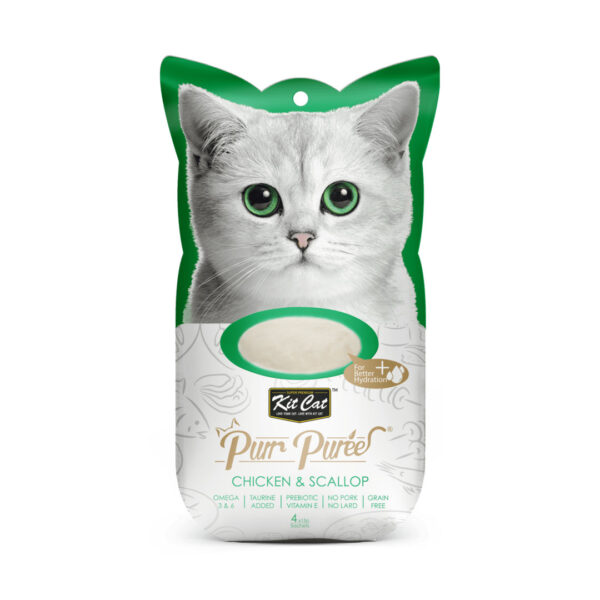 Kit Cat Purr Puree Pollo y Ostion - Imagen 1