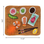 Kong Pull-A-Partz Sushi Cat - Imagen 4