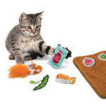 Kong Pull-A-Partz Sushi Cat - Imagen 3