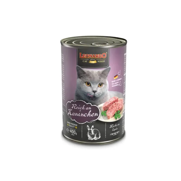 Leonardo Lata Quality Selection Conejo 400gr - Imagen 1