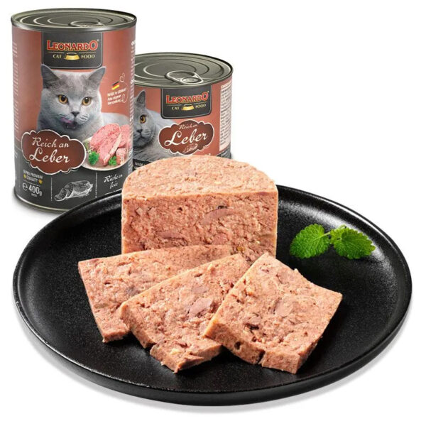 Leonardo Lata Quality Selection Higado Lata 400gr - Imagen 2