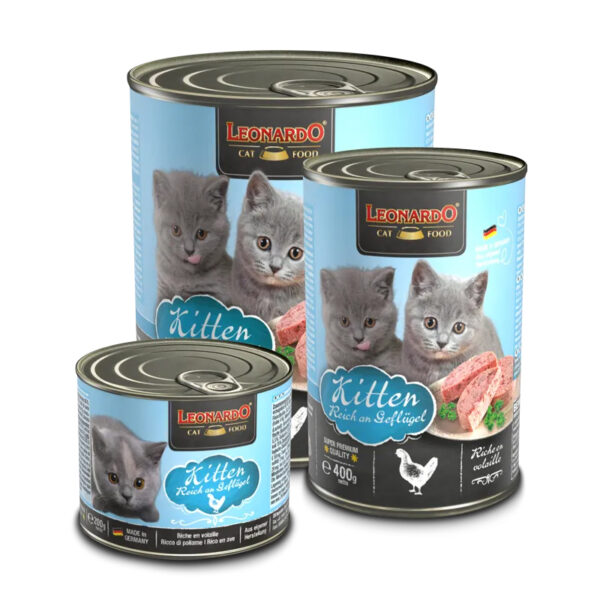 Leonardo Lata Quality Selection Kitten Lata 400gr - Imagen 1