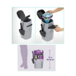 Litter Genie Cat Litter Locker Basurero Con Pala - Imagen 4