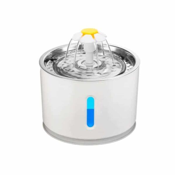 Marben Fuente Bebedero Flor Acero Inoxidable 2.4lts - Imagen 1