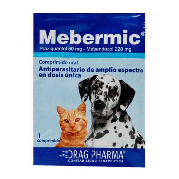 Mebermic Interno Perro y Gato 2 Tabletas - Imagen 1