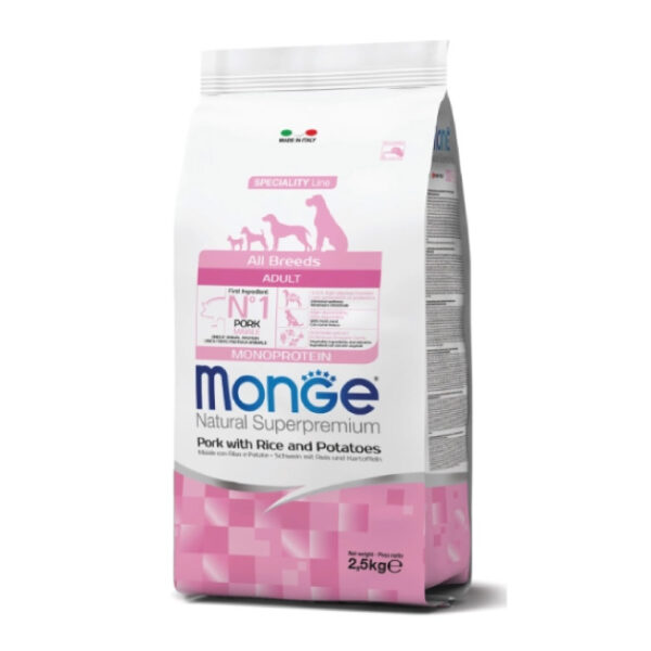 Monge All Breeds Pork 2.5Kg - Imagen 1