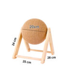 Mpets Rascador Bola Giratoria Gatos 18cms - Imagen 3