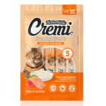 Naturalistic Cremi Gato Sabor Salmón y Atún 5 Tubos