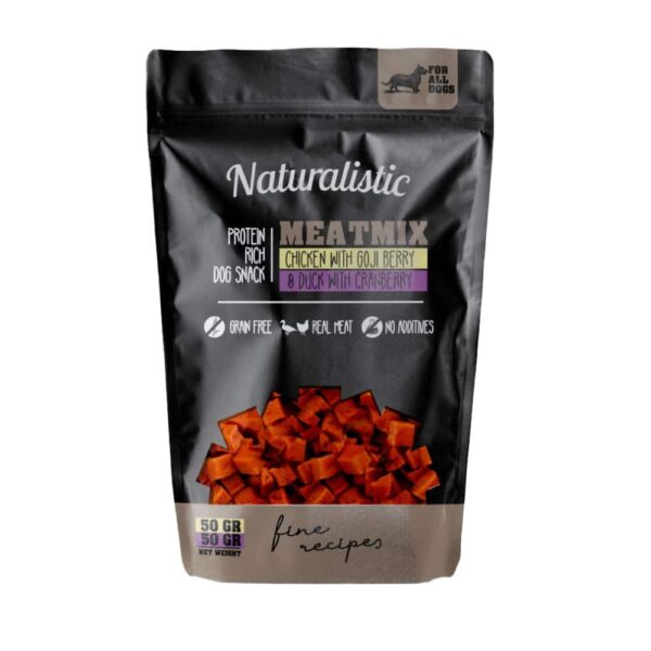 Naturalistic MeatMix Pollo y Pato 100gr - Imagen 1