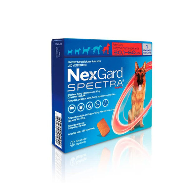 Nexgard Spectra Perro 30.1 a 60kg 3 Comprimidos - Imagen 1
