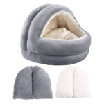 Pawise Cama Iglú Para Gato con Felpa - Imagen 4