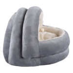 Pawise Cama Iglú Para Gato con Felpa - Imagen 2