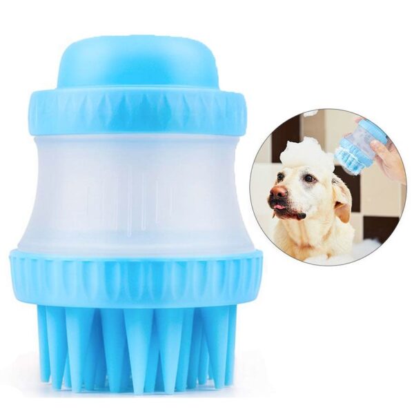 Pawise Cepillo Goma Pet Washer - Imagen 1