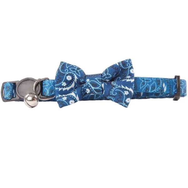 Pawise Collar Gato Diseño Humita Azul - Imagen 1