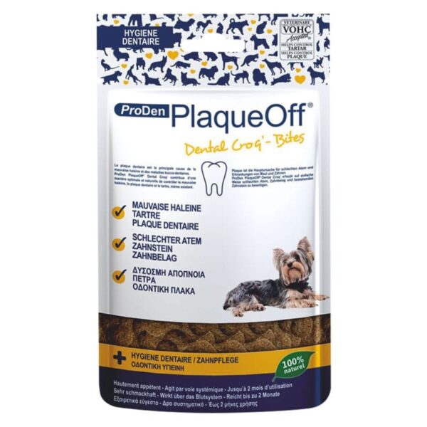 PlaqueOff Cuidado Dental Perros 60Grs - Imagen 1