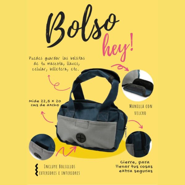 Poopa Bag Pack Bolsas Biodegradables 10 Rollos + Bolsito - Imagen 3