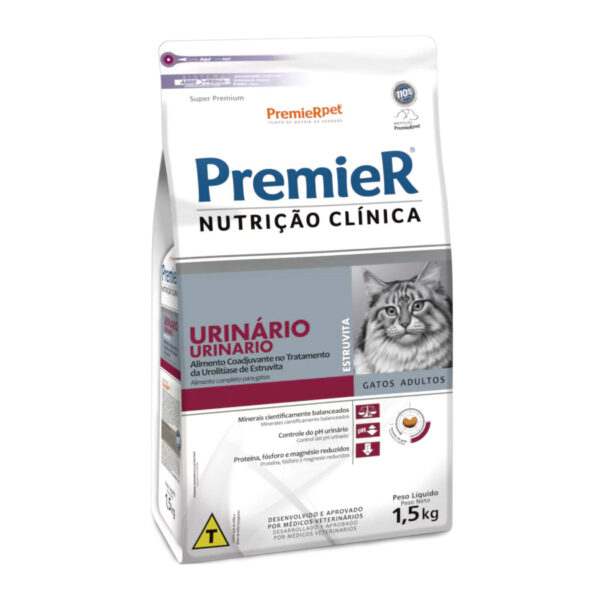 Premier Urinario Nutricion Clinica Gato 1.5Kg - Imagen 1