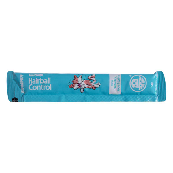 SuniChups Hairball Control Para Gato 4 Tubos - Imagen 3