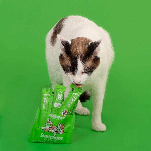 SuniChups Heart Care Para Gato 4 Tubos - Imagen 4
