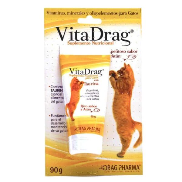 Vitadrag Nutricional Gato 90gr - Imagen 1