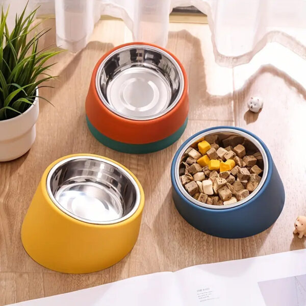 Wonder Dog Plato Ergonomico Inclinado para Mascotas - Imagen 4