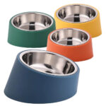 Wonder Dog Plato Ergonomico Inclinado para Mascotas